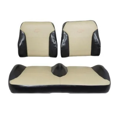 Сиденья Suite Seats для E-Z-GO RXV (2016 г. и новее), чёрно-бежевые, артикул 2052