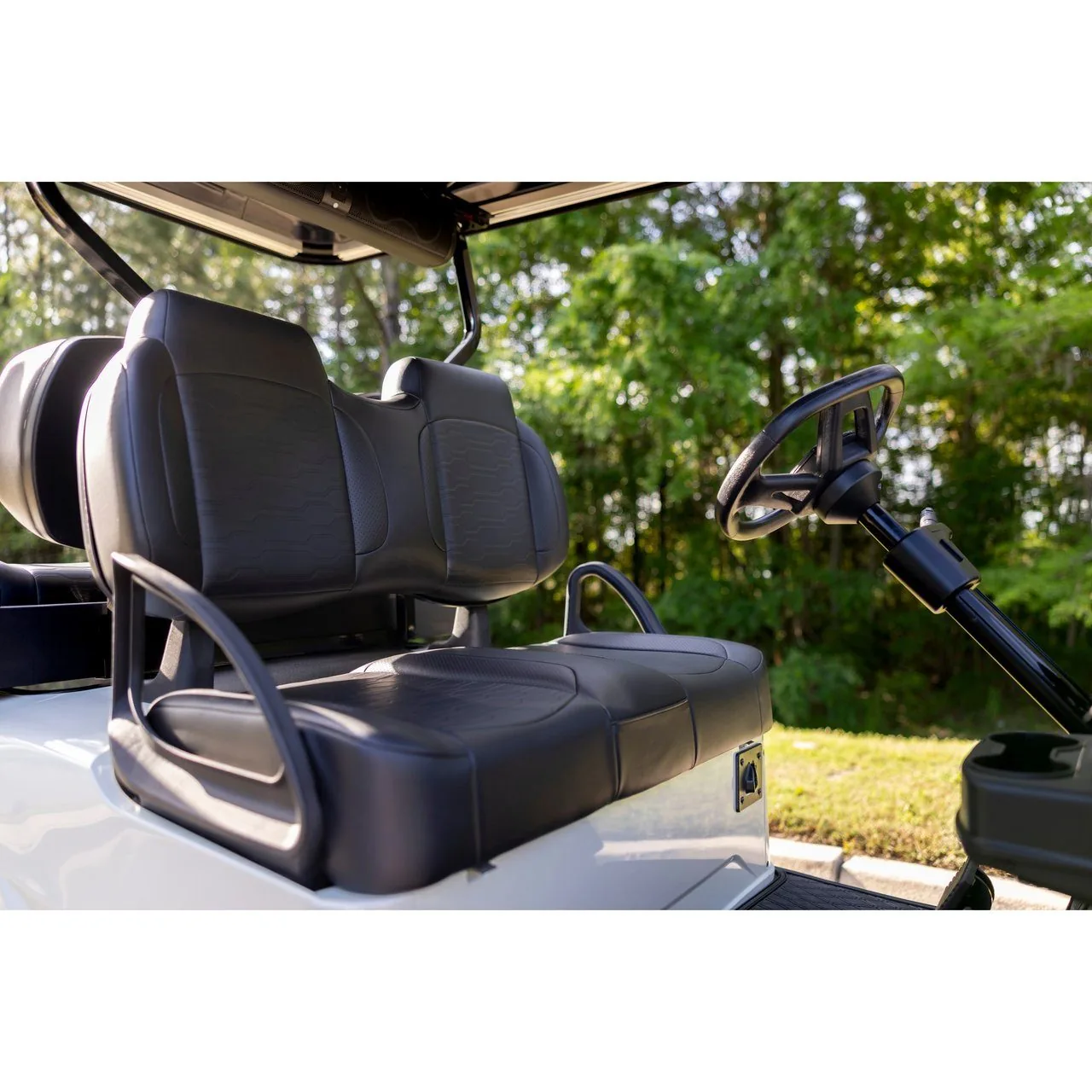 Передние подушки сидений MadJax Aspen, карамельно-коричневые, для Yamaha Drive и Drive2, артикул 10-688 — фото 6