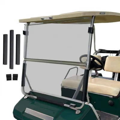 Складное лобовое стекло тонированное 1/4" RedDot для Club Car 1982-2000.5, артикул 35190
