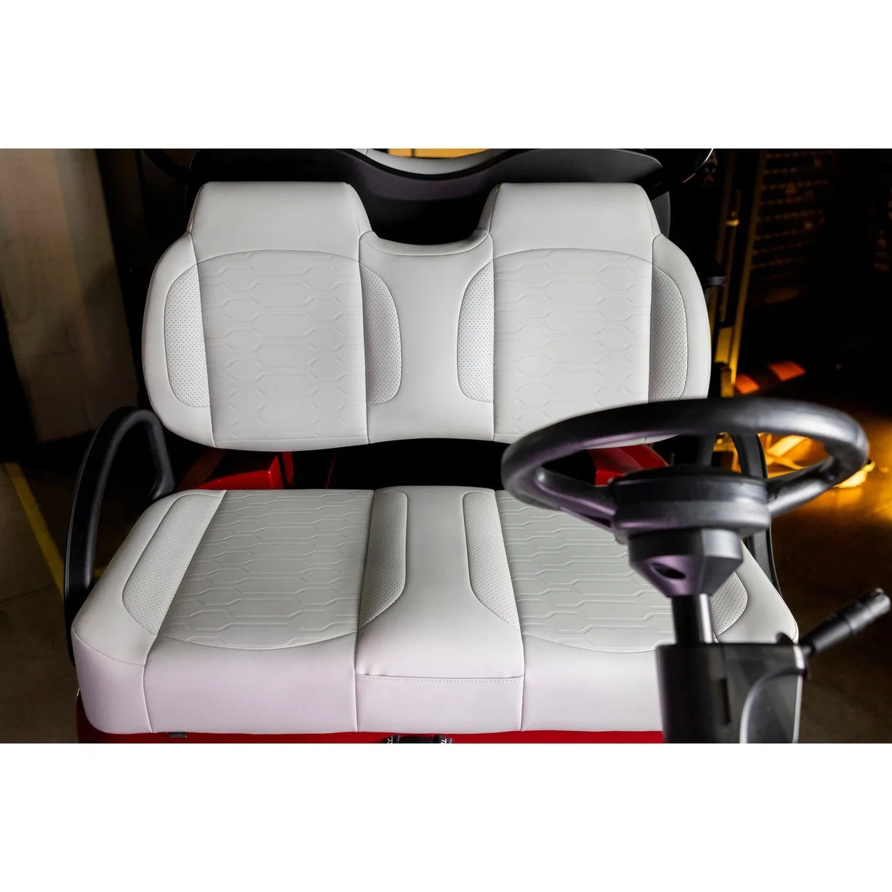 Передние подушки сидений MadJax Aspen, карамельно-коричневые, для Yamaha Drive и Drive2, артикул 10-688 — фото 7