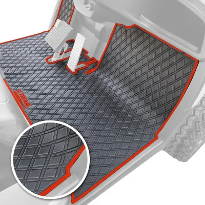 Коврики Xtreme для Yamaha Drive, чёрно-красные, артикул 03-429