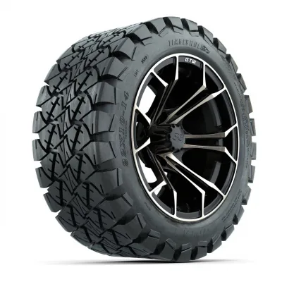 Колёса GTW Spyder, бронза/матовый чёрный, 14", с всепогодными шинами 22x10-14 GTW Timberwolf — полный комплект, артикул A19-651