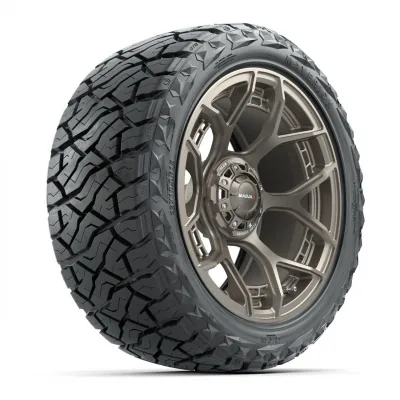 Комплект колёс MadJax Flow Form Evolution, матовый бронзовый, 15" с шинами GTW 23x10.00-R15 Maverick All-Terrain, артикул A19-1391