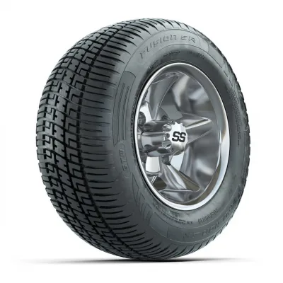 Комплект колёс GTW Godfather 10”, хромированные, с шинами 205/50-R10 Fusion S/R (4 шт.), артикул A19-1581