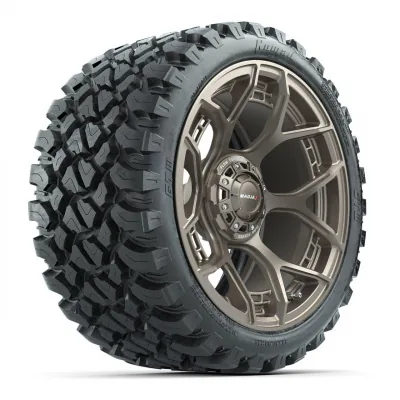 Комплект колёс MadJax Flow Form Evolution 15", матовая бронза, с внедорожными шинами GTW Nomad 23x10-R15, артикул A19-421