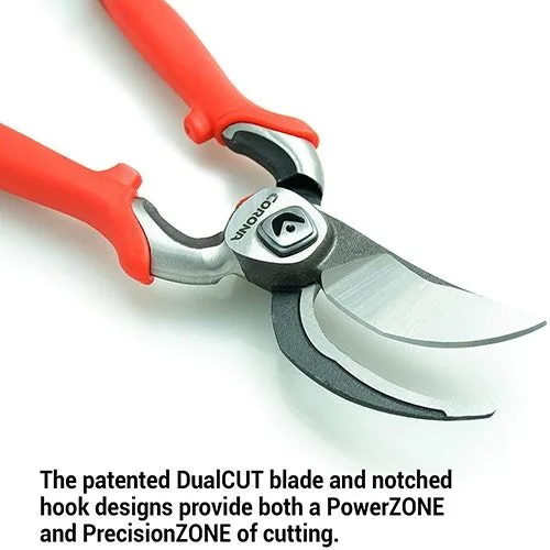 Секатор плоскостной кованый, рез до 1", Corona Forged DualCUT, артикул RCBP7100D — фото 2