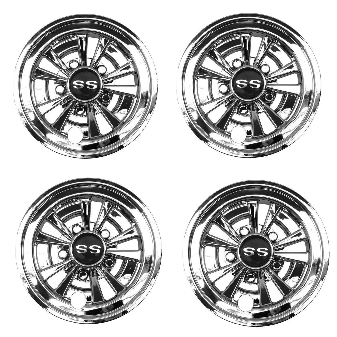 Колпаки колёс GTW 8" для гольфкара, комплект из 4 шт., артикул 03-079