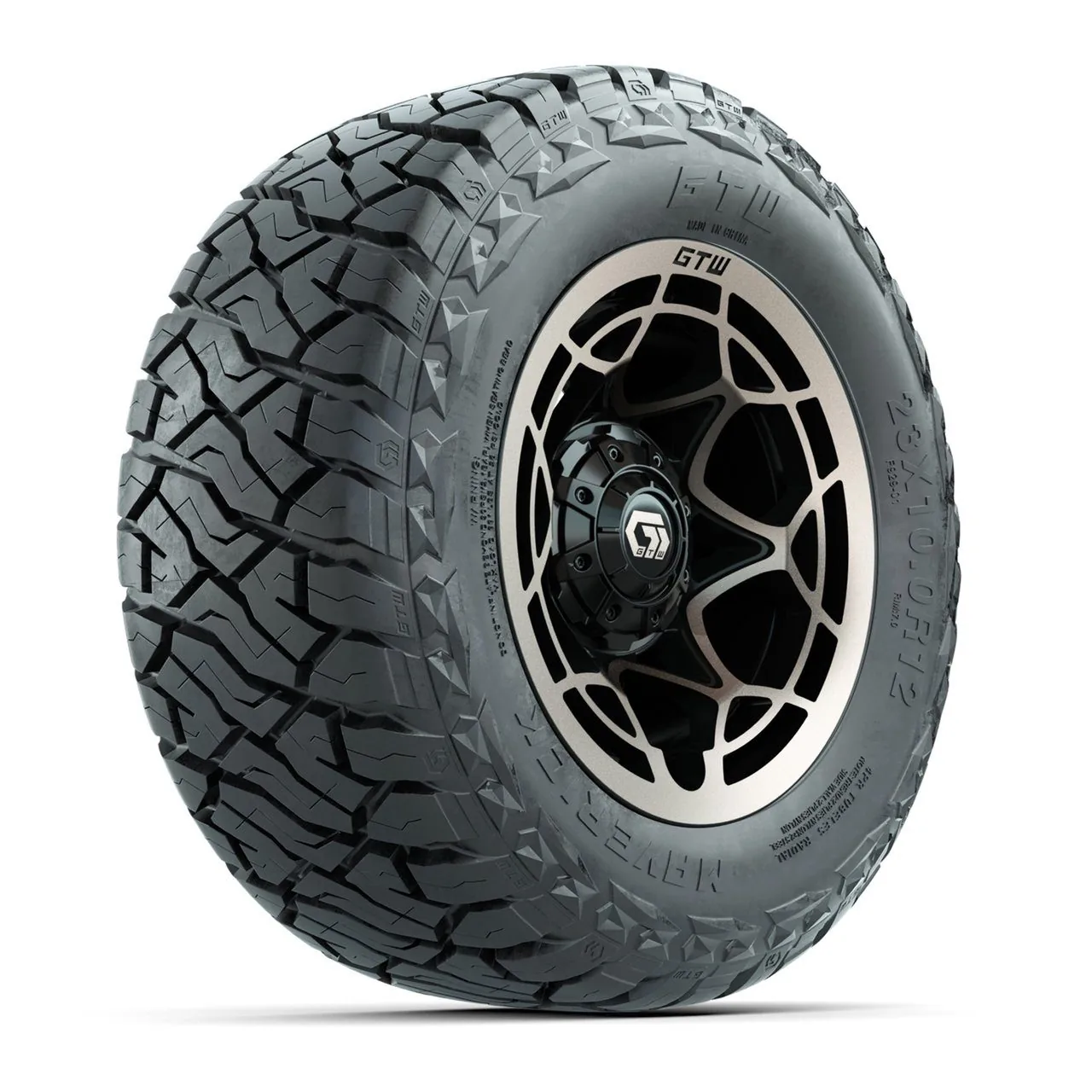 Комплект колёс 12" GTW Nexus, чёрный с бронзой, с шинами Maverick All-Terrain 23x10.00-R12, артикул A19-1284