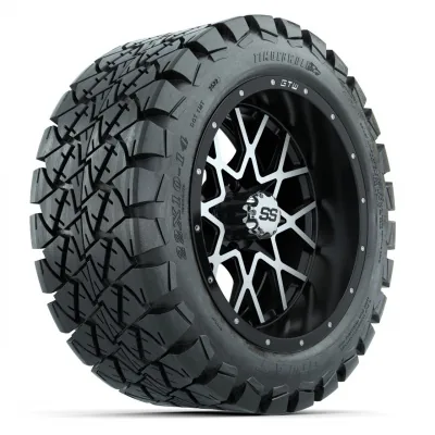 Комплект из 4 колёс GTW Vortex 14" с шинами GTW Timberwolf All-Terrain 22x10-14, артикул A19-452