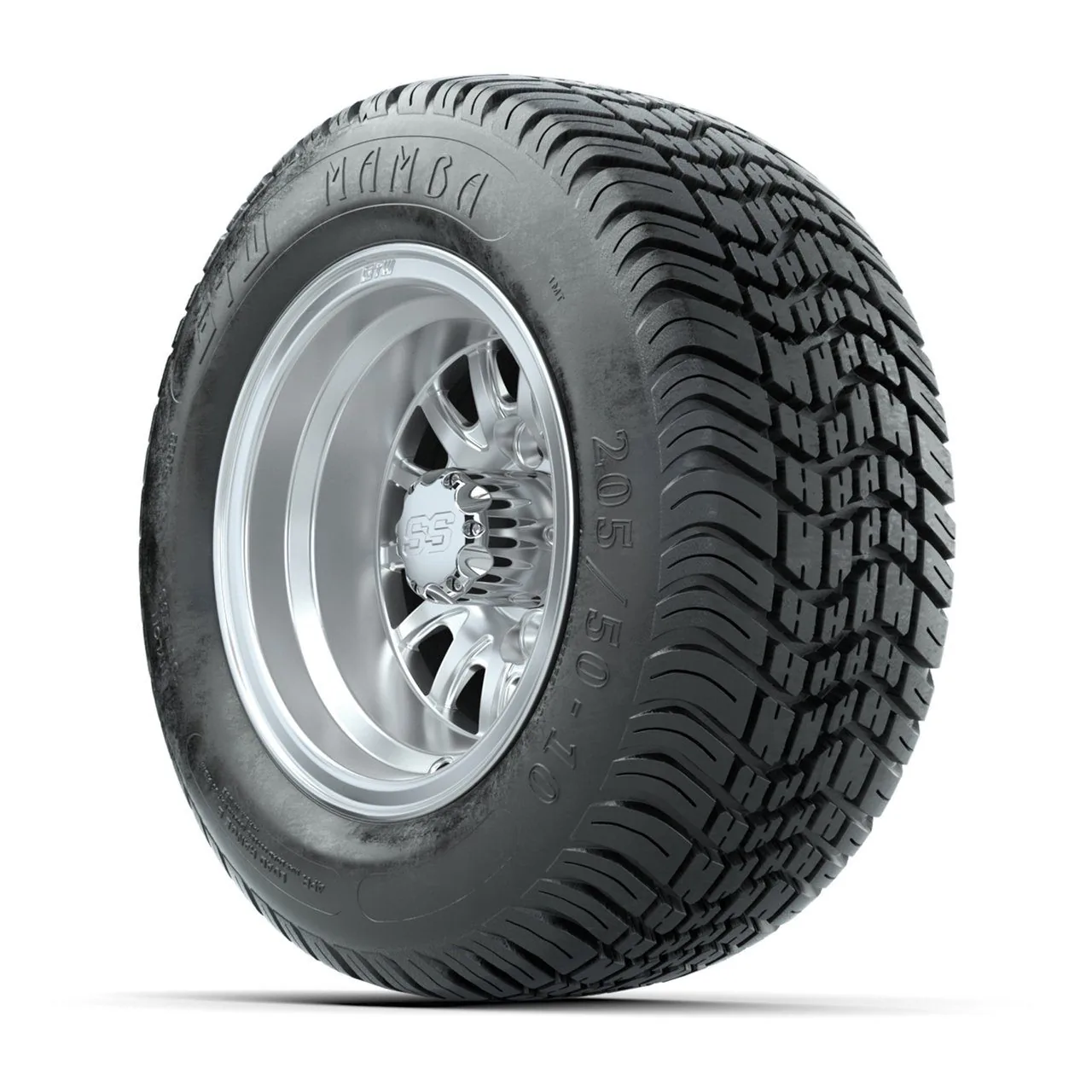 Комплект из 4 колёс 10" GTW Medusa с шинами 205/50-10 GTW Mamba Street, артикул A19-742 — фото 3