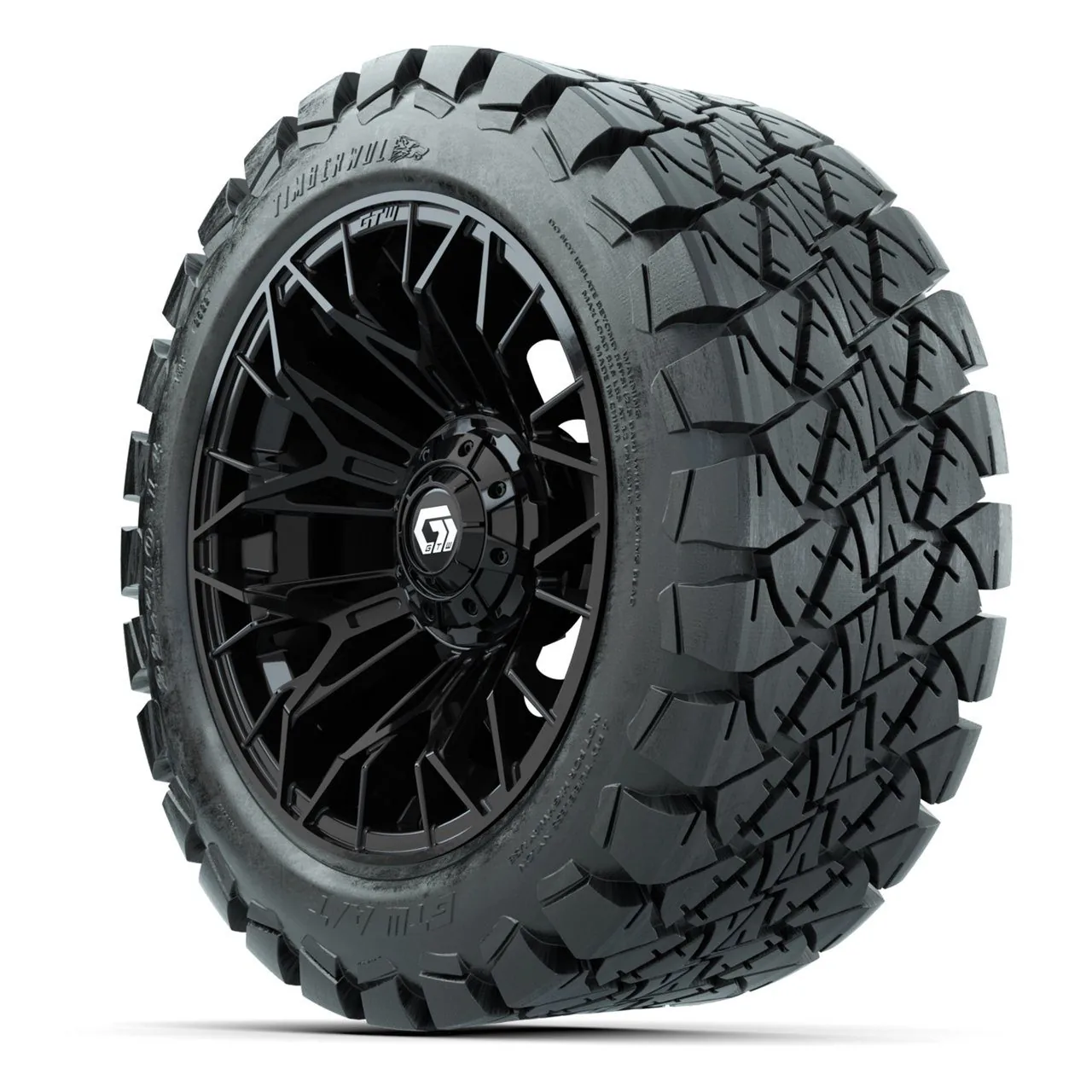 Комплект колёс с шинами 22X10-14 Timberwolf All-Terrain, диски 14" Stellar, чёрные, GTW, артикул A19-2219 — фото 3