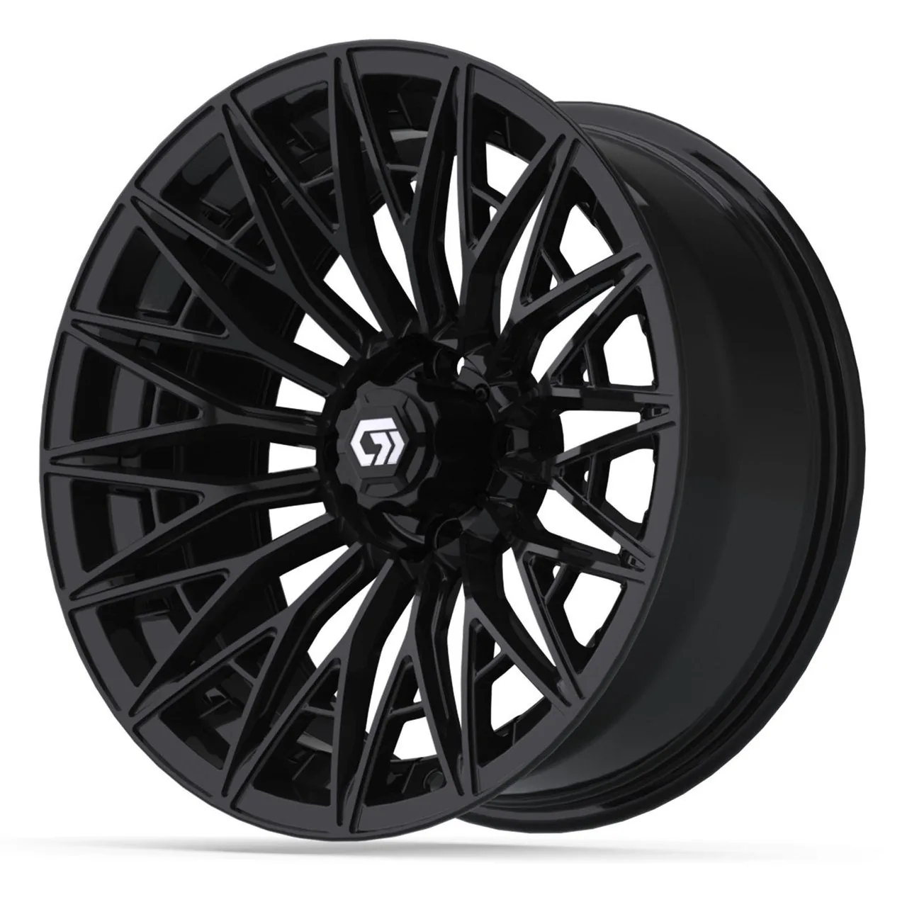 Колесо 16" GTW® Blur, глянцевый чёрный, артикул 19-450 — фото 3