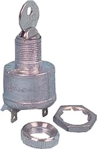 Замок зажигания с 2 плоскими клеммами и 2 ключами №1919, артикул 2638