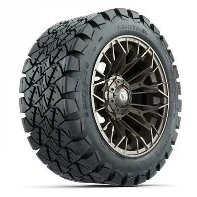 Комплект колёс с шинами 22X10-14 Timberwolf All-Terrain, диски 14" Stellar, матовая бронза, GTW, артикул A19-2239