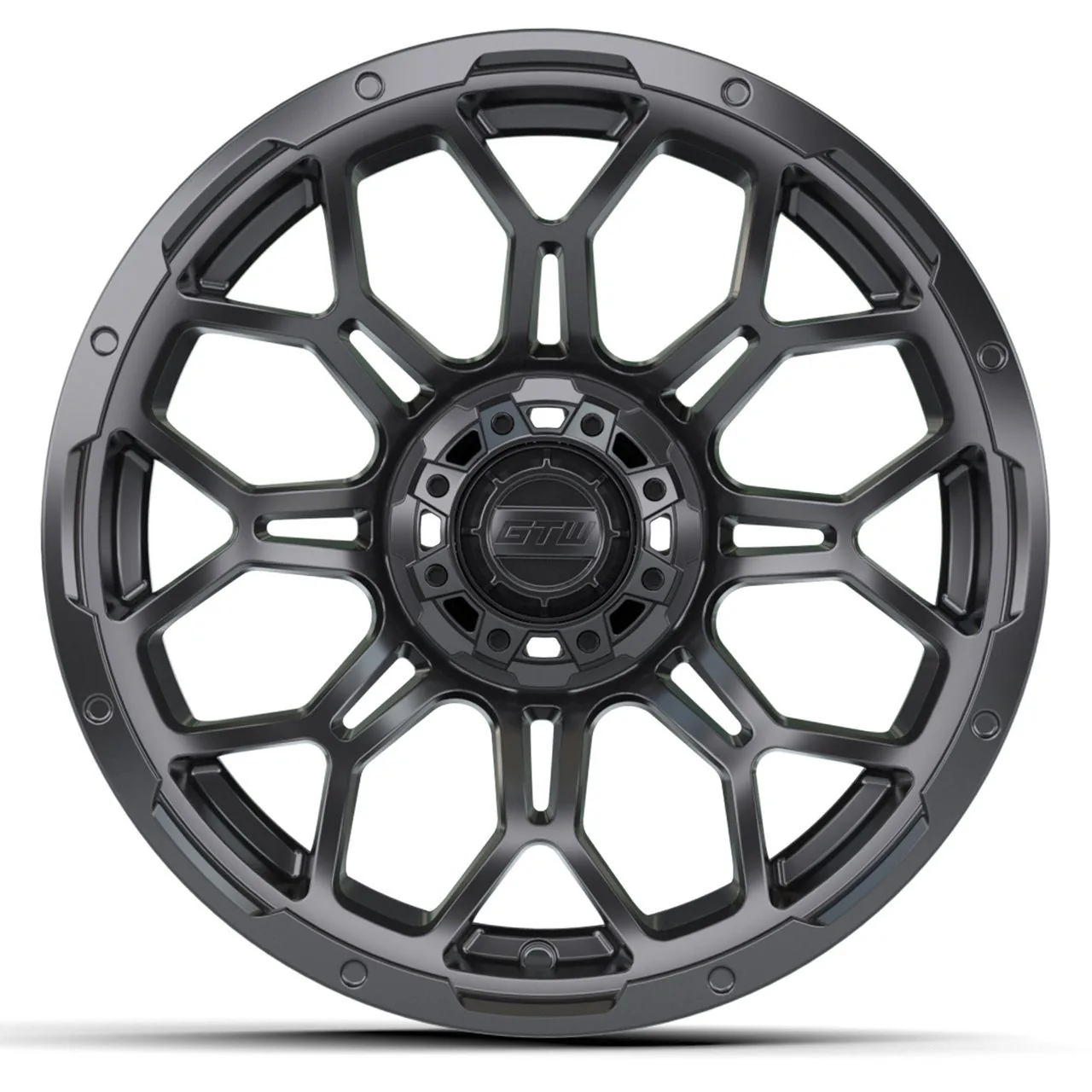 Диск 15x7 GTW® Bravo, матовый чёрный, артикул 19-300 — фото 2