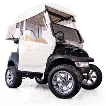Прямая задняя стенка с крючками для E-Z-GO RXV (крыша старого образца), артикул 62445