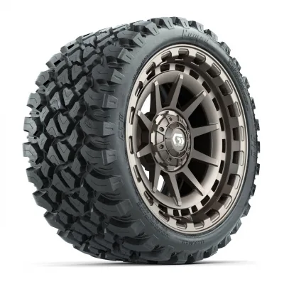 Комплект колёс GTW® Barricade 15" с шинами 23x10-R15 Nomad, сатиновый бронзовый, артикул A19-1267