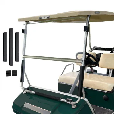 Складное лобовое стекло прозрачное Red Dot для Club Car DS 1982-99, артикул 35188