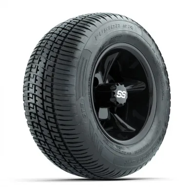 Комплект колёс GTW Godfather 10”, чёрные, с шинами 205/50-R10 Fusion S/R (4 шт.), артикул A19-1566