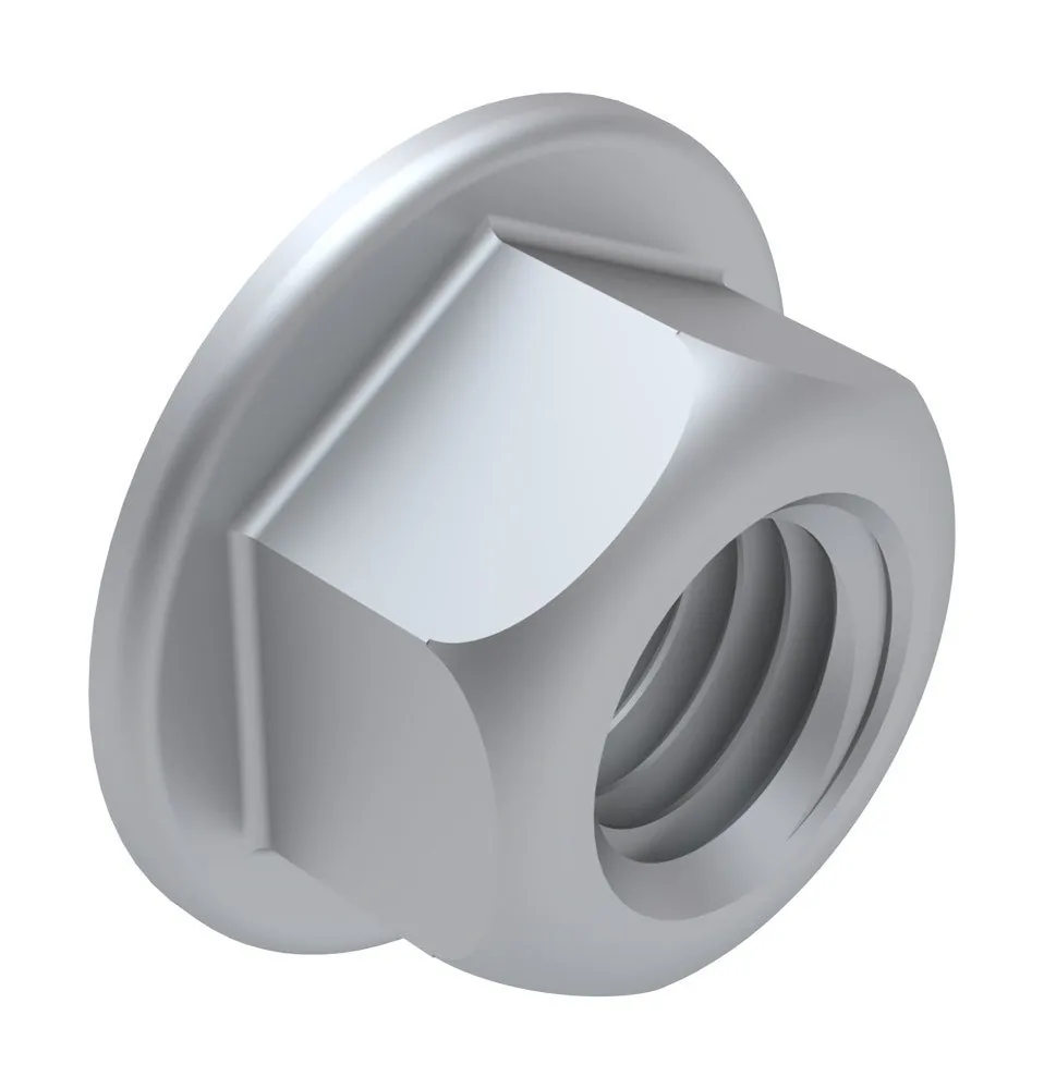 Контргайка M10-1.5, класс 8, шестигранная с фланцем, артикул R121-4614