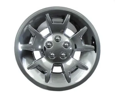 Колпак колеса Demon 10", серебристый металлик, артикул 6905
