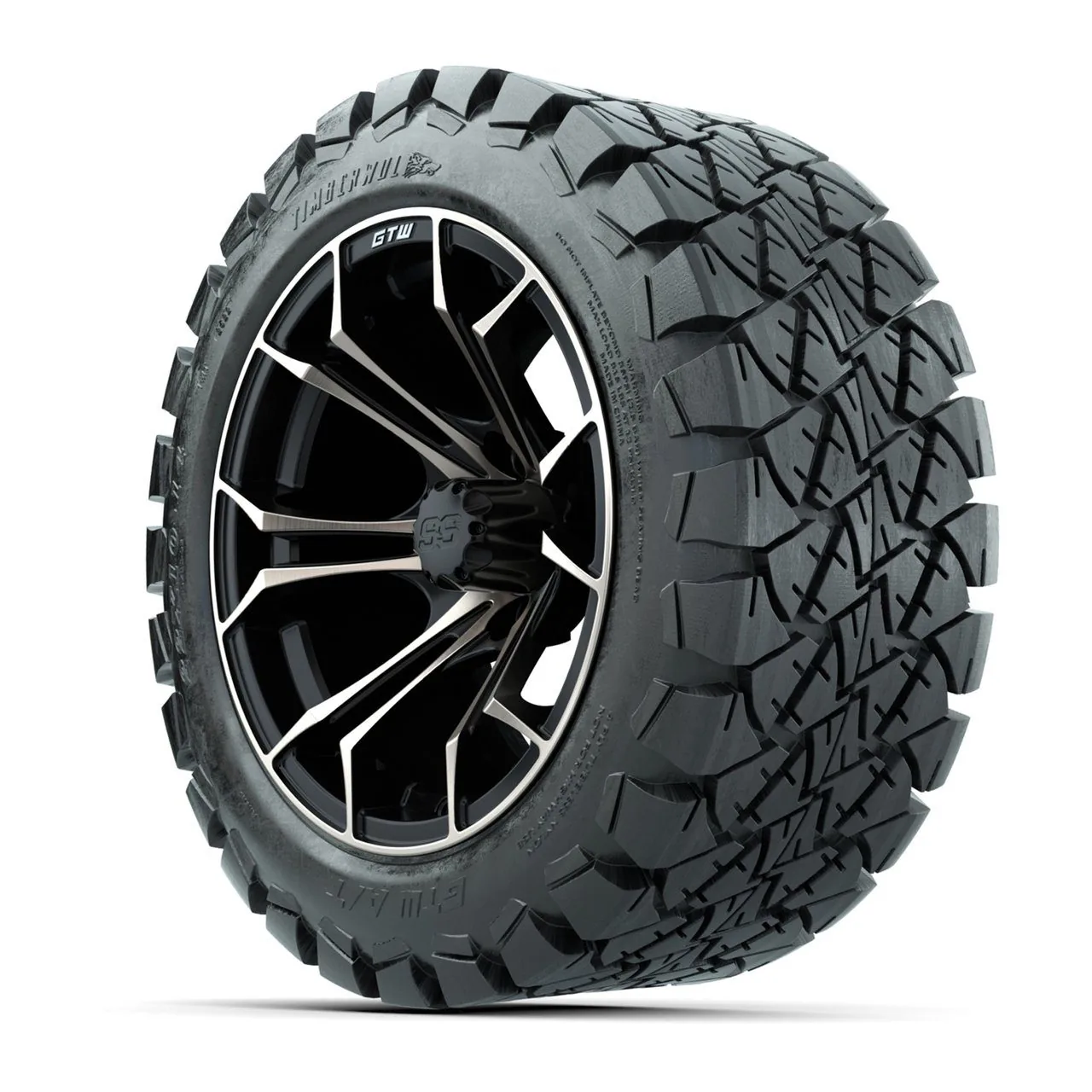 Колёса GTW Spyder, бронза/матовый чёрный, 14", с всепогодными шинами 22x10-14 GTW Timberwolf — полный комплект, артикул A19-651 — фото 3