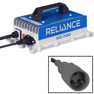 Зарядное устройство RELIANCE™ SG-720 высокочастотное промышленное, 48v, разъём Powerdrive®, для Club Car, артикул 07-007
