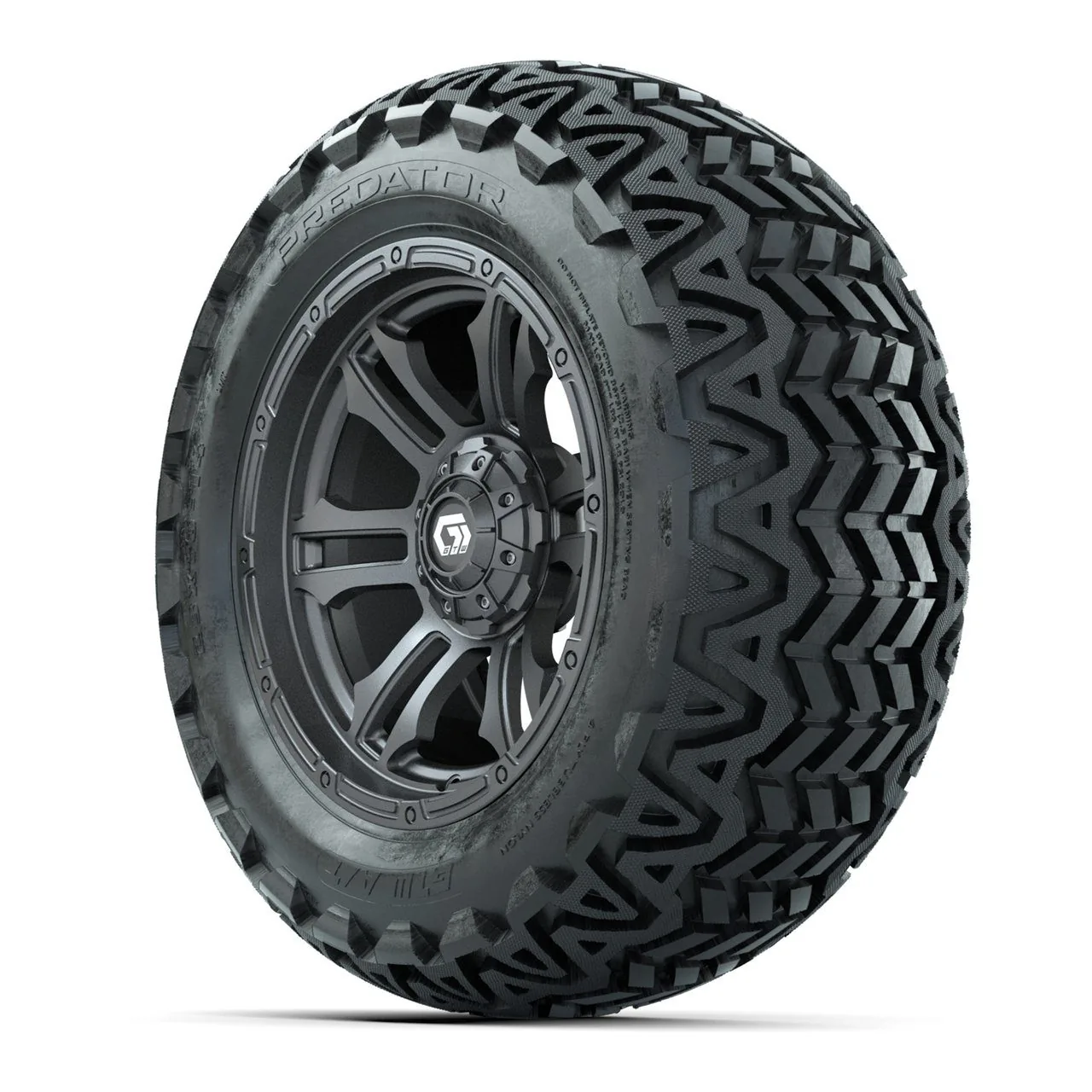 Комплект колёс GTW® Shogun 14", графит (Gunmetal), с шинами 23x10-14 Predator All-Terrain, артикул A19-1228 — фото 3