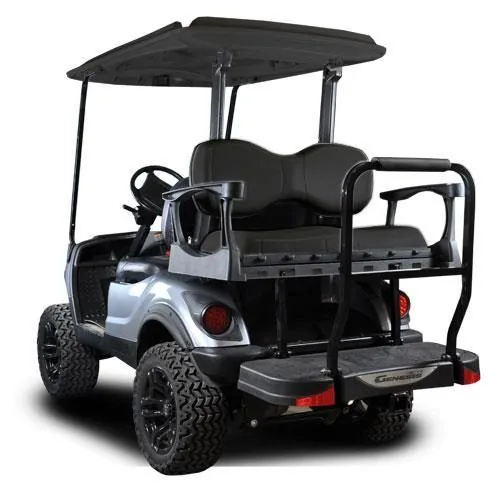 Заднее сиденье MadJax Genesis 300 с подушками Deluxe, чёрные, для Yamaha G29/Drive (2007–2016), артикул 01-045-202D