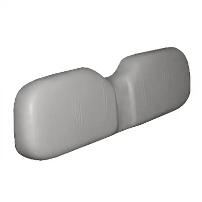 Спинка сиденья в сборе для E-Z-GO Medalist / TXT / TXT 2+2 / L6 / S4, серая, артикул 18-216