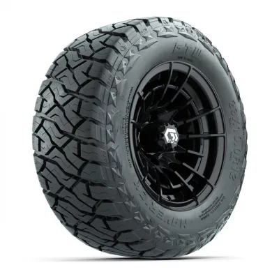 Комплект колёс 12" GTW Boost, глянцевый чёрный, с шинами Maverick All-Terrain 23x10.00-R12, артикул A19-1280