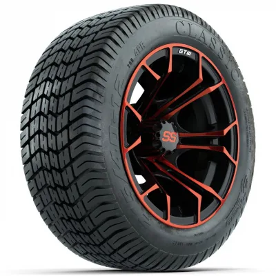 Комплект из 4 колёс 12" GTW Spyder с шинами 215/40-12 Excel Classic Street, артикул A19-703