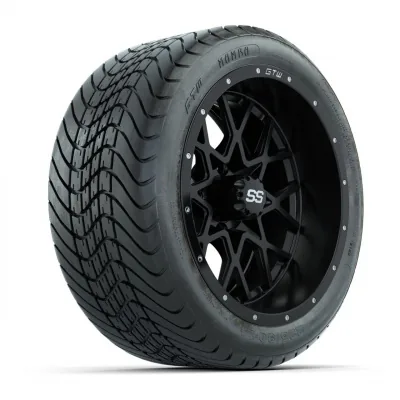Комплект из 4 дисков 14" GTW Vortex с шинами 225/30-14 Mamba Street, артикул A19-493