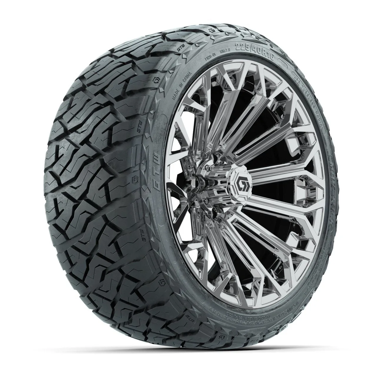 Колёса GTW® Phantom, хром, 16", с шинами Maverick Hybrid 225/40-R16, комплект, артикул A19-2636