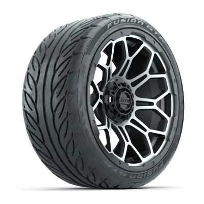 Колёса в сборе GTW Bravo 15", матовый серый, с шинами 215/40-R15 Fusion GTR Steel Belt Radial Street, комплект 4 шт., артикул A19-2612