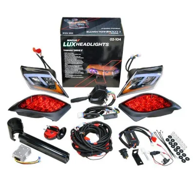 Комплект фар MadJax® LUX для Yamaha Drive2, 2017 и новее, артикул 02-104