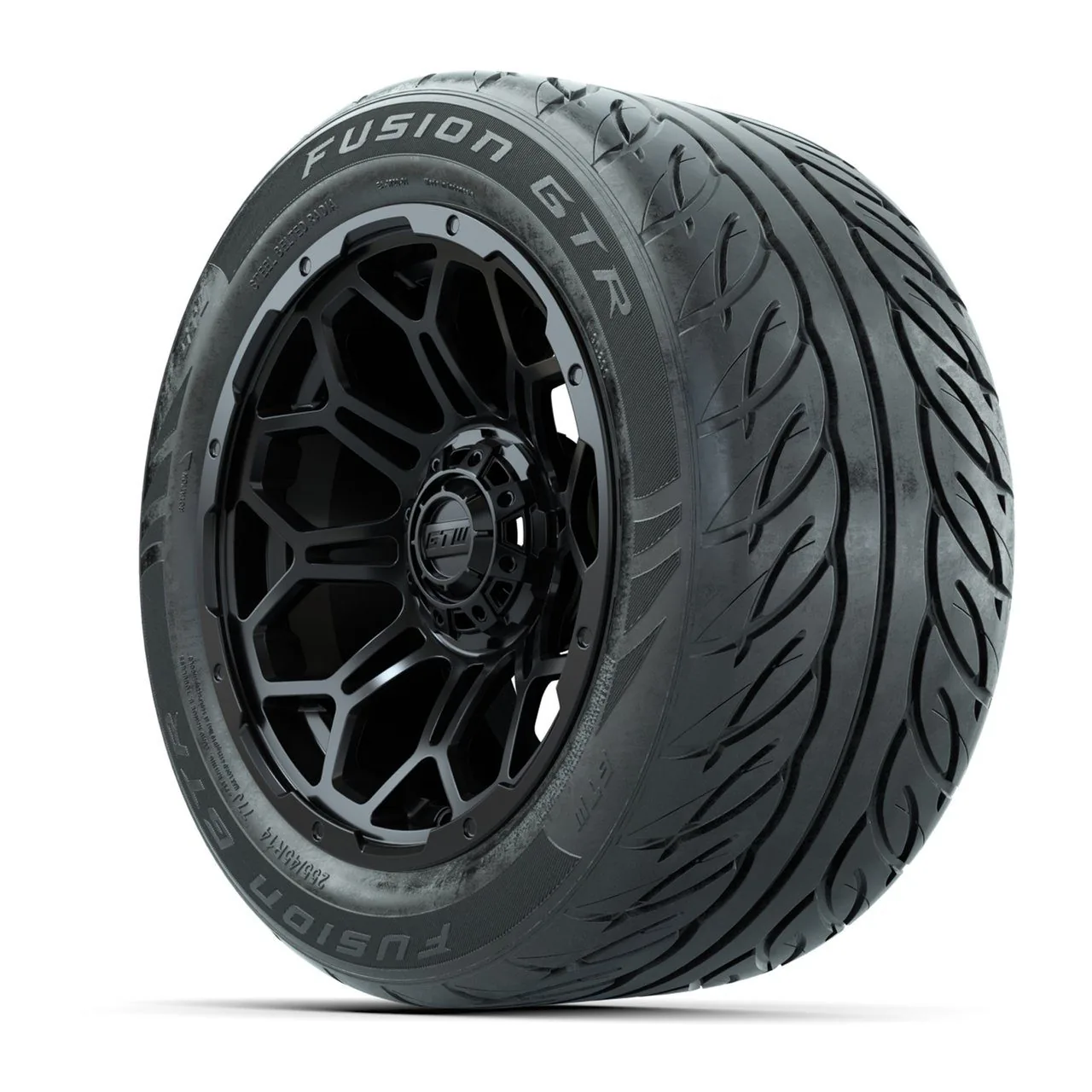 Комплект из 4 дисков 14" GTW Bravo с шинами 255/45-R14 Fusion GTR Street, артикул A19-479 — фото 3