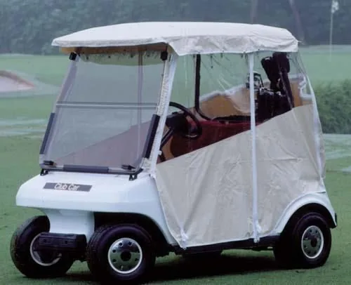 Мягкое ограждение салона на 3 стороны поверх крыши, белое, для Club Car DS (1982–1999), Red Dot, артикул 14052