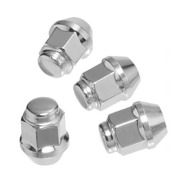 Колёсные гайки хромированные, стандартные 1/2-20 (4 шт.), артикул LUG4S