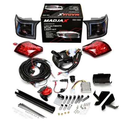 Светодиодный комплект света MadJax Ultimate Plus для Club Car Precedent с кузовом Alpha, 2004 г. и новее, артикул 02-130