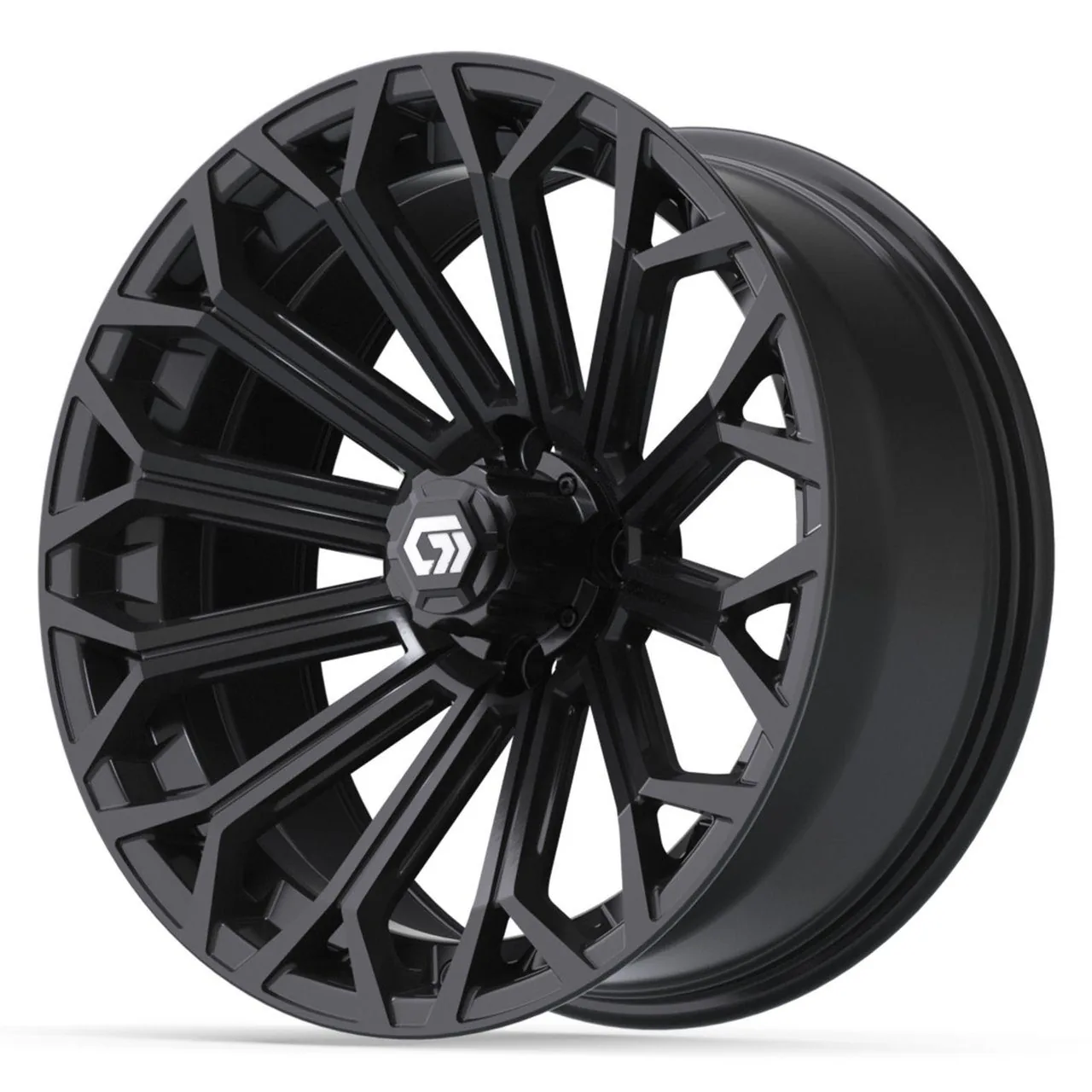 Колесо 16" GTW® Phantom, глянцевый чёрный, артикул 19-448 — фото 3