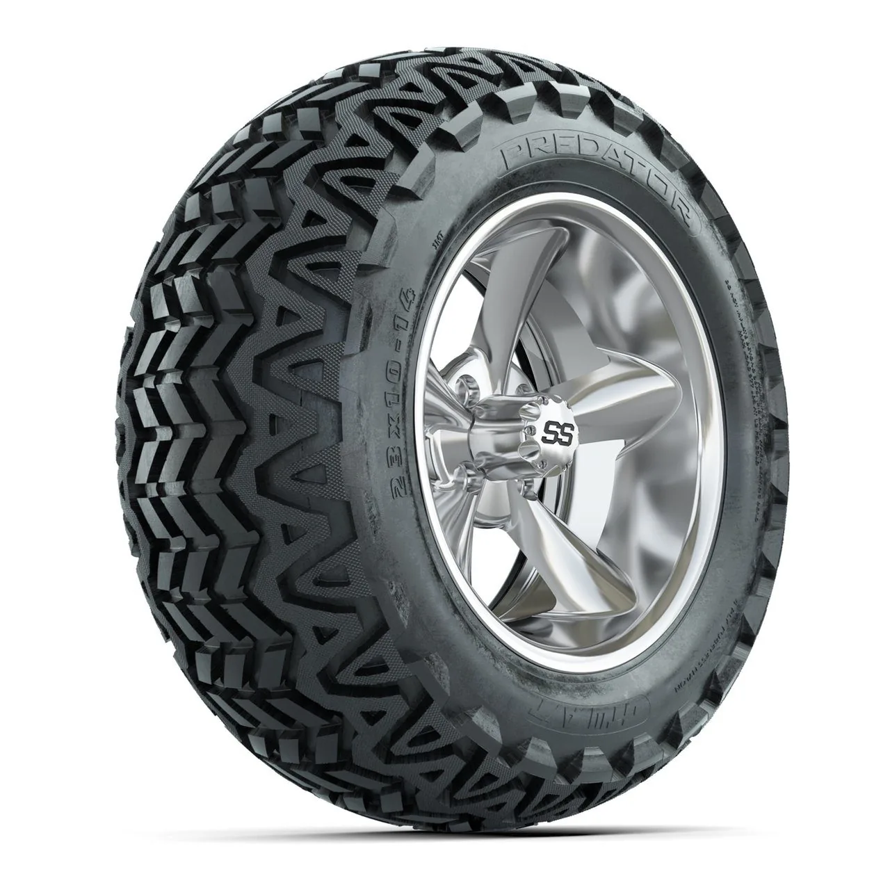 Комплект из 4 колёс 14" GTW Godfather с всепогодными шинами 23x10-14 GTW Predator, артикул A19-623