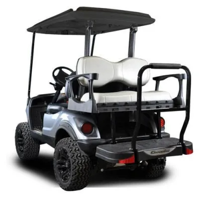 Заднее сиденье MadJax Genesis 250 для Yamaha G29/Drive, подушки Deluxe серые (2007-2016), артикул 01-051-206D