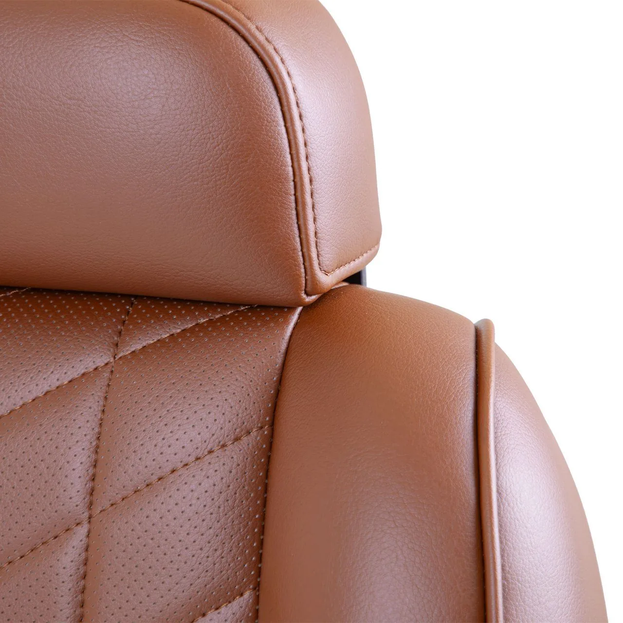 Передние сиденья MadJax Aviator для Club Car Precedent/Tempo/Onward, кофейные (2012 г. и новее), артикул 10-638 — фото 13