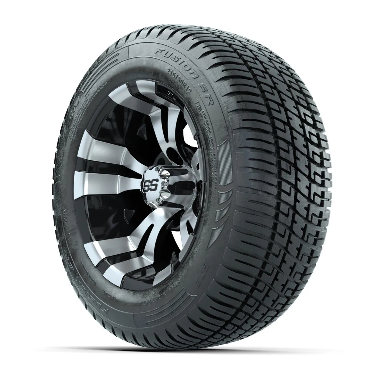 Комплект из 4 колёс 12" GTW Vampire с шинами 215/50-R12 Fusion S/R Street, артикул A19-599 — фото 3