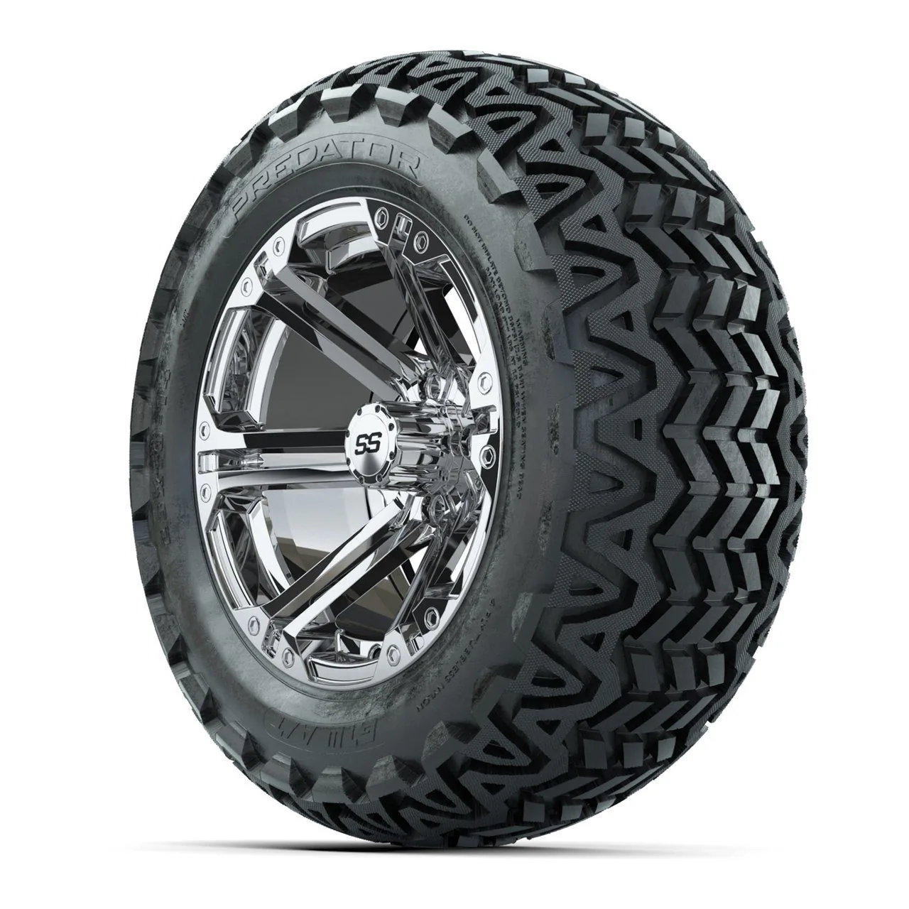 Колёса GTW Specter, хромированные, 14" с шинами Predator A/T 23", комплект из 4 шт., артикул A19-394 — фото 3