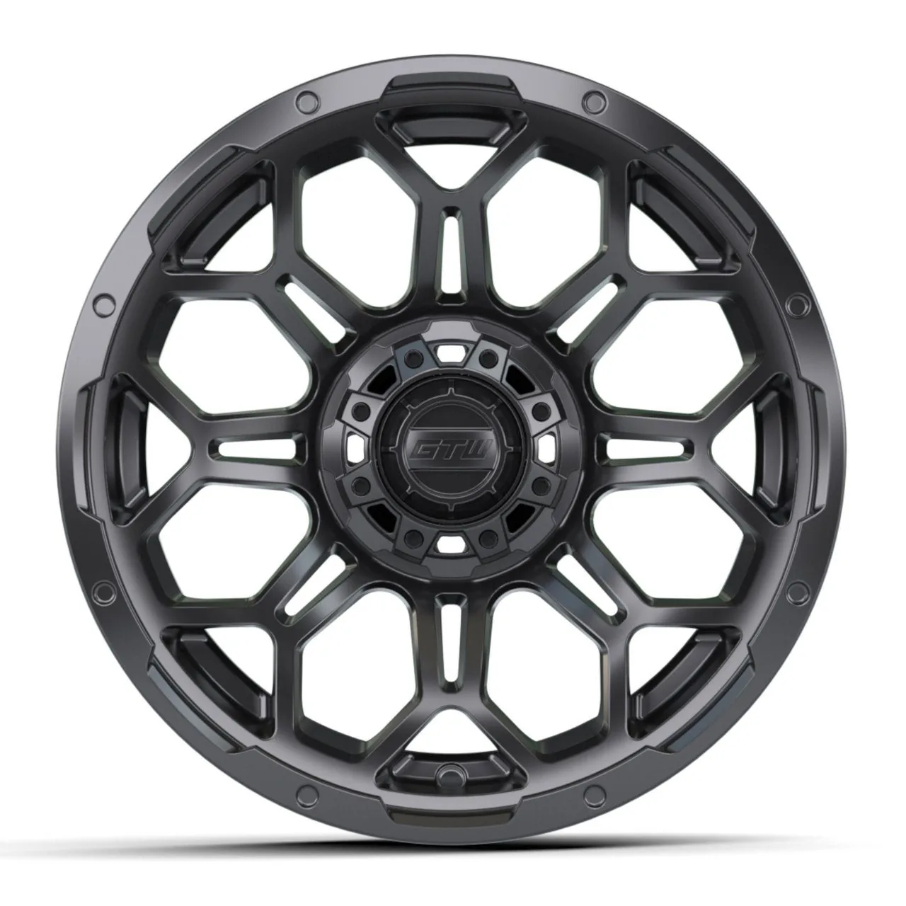 Диск 14" GTW® Bravo, матовый чёрный, артикул 19-251 — фото 2