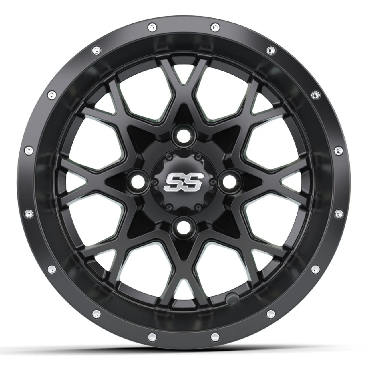 Диск 12" GTW® Vortex, матовый чёрный, артикул 19-232 — фото 2