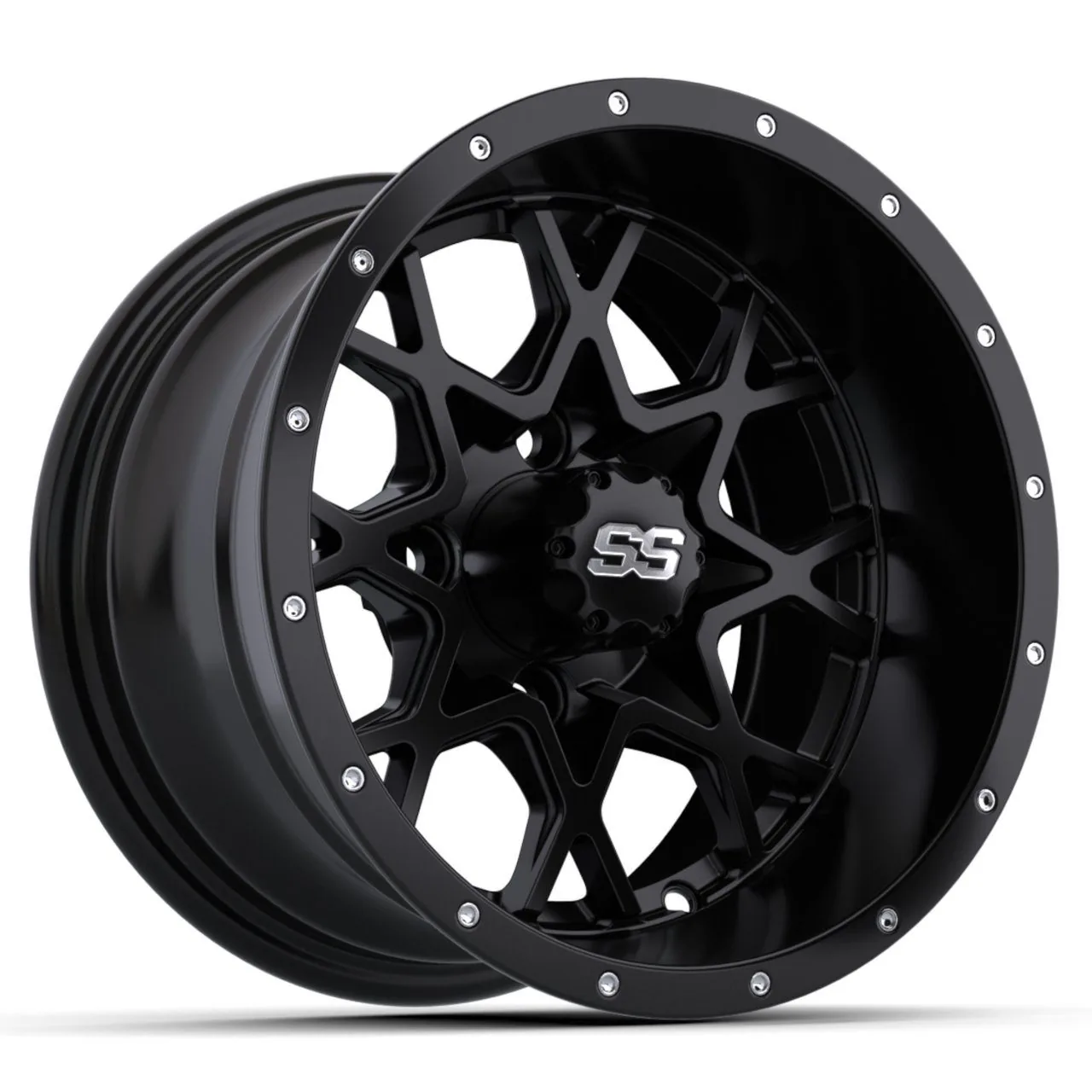 Диск 12" GTW® Vortex, матовый чёрный, артикул 19-232