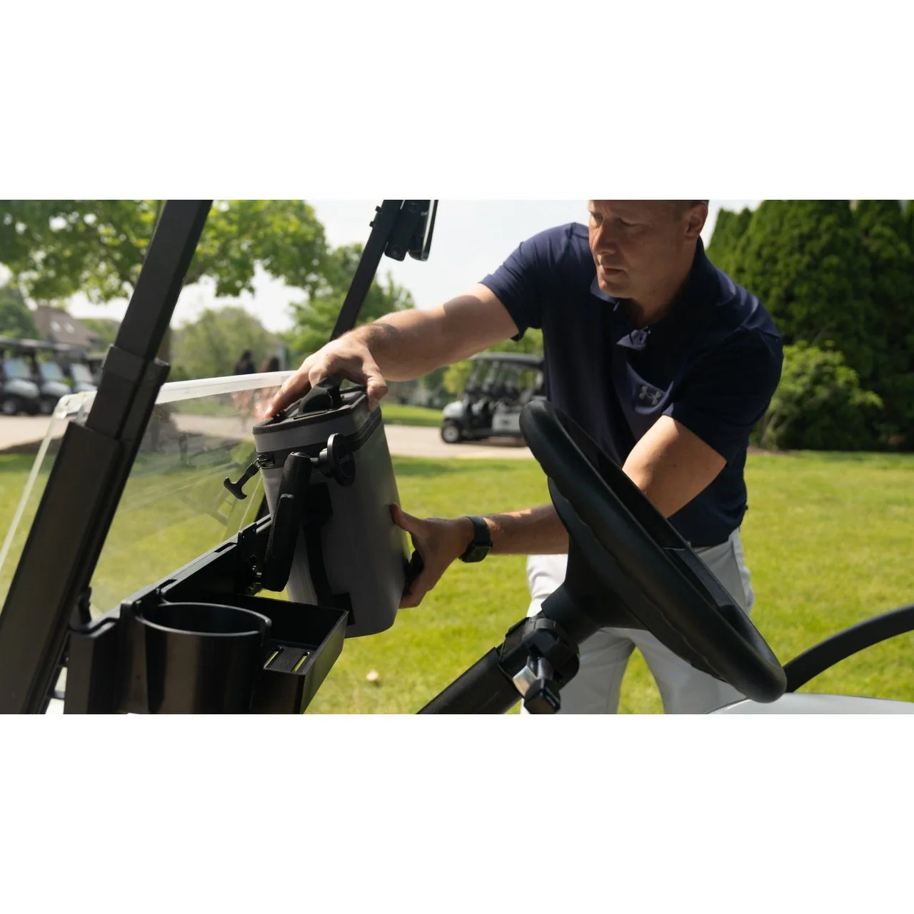 Система CADDYBAR™ с одним лотком и одной сумкой-холодильником, комплект, артикул 03-299 — фото 4